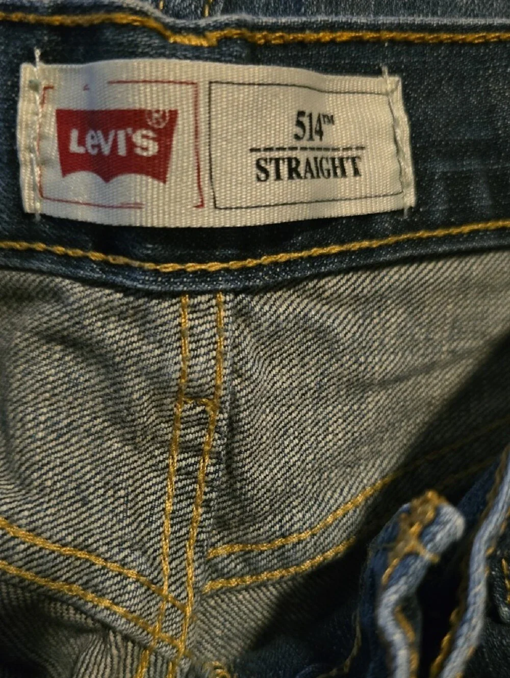 Levi's Boys Blue Washed Denim Jeans